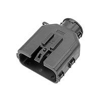 Molex 34950-2011 Accessories MX150 2x10 BLD BLK BACKSHELL W/ RIBS