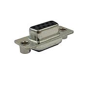 Adam Tech DE09-SD-SL Receptacle 9P FEMALE SOLDER CUP