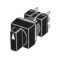 Omron Automation and Safety A165W-A2AR-24D-2 Rotary Switches SQ 2PS RTN 24VDC RED IP65 DPDT Illum