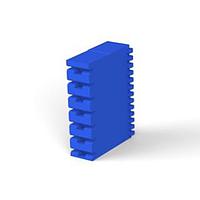 AMP Connectors - TE Connectivity 521209-1 Receptacle Housing 7P 250 POSI-LOK SKT HSG RAST5