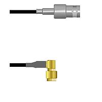 Amphenol Custom Cable Q-030340003036i RF Cable Assemblies BNC-SJ/SMA-RP G174 36I