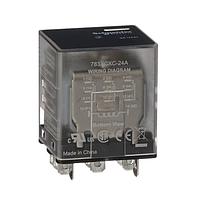 Schneider Electric Relays 783XCXC-24A Cube 783 Ice Cube Relay 3PDT, 15A, Plain Cvr