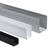 HellermannTyton 181-05501 Solid Wall Wiring Duct Solid Wall Wiring Duct, 0.5" x .5", Non-Adhesive, PVC, Gray, 120ft/Carton