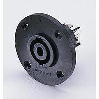 Switchcraft HPCPR42F1 Speaker Connectors 4 PIN PANEL CON RND .187 FASTON