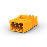 AMP Connectors - TE Connectivity 3-644812-3 Plug Housing 03P MTA156 PSTD CONN 18AWG LF