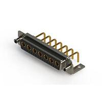 EDAC 630-24W7650-1TE Mixed Contact D-Sub Connectors Right-angle Power Combo D-Sub Connector