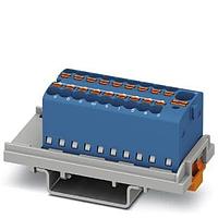 PHOENIX CONTACT 1047455 Distribution Block PTFIX4/18X15-NS35BU