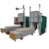 Wondery RT3-150-6 Bogie Hearth Heat Treating Car Bottom Furnaces Equipment Electric (650℃)