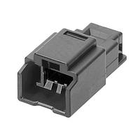 Molex 214525-2031 Wire Housings 1.25mm Pitch Micro-Lock Plus Plug Crimp Housing Single Row 3 Ckts Blk