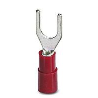 PHOENIX CONTACT 3240036 Spade Fork-typ cbl lug,red 0.5 - 1.5 mm2 M6