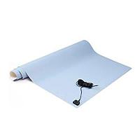 Desco S1507-48600BR Multi-Layer Table/Floor Mat MULTI-LAYER VINYL MAT CHARCOAL BROWN, 48" X 50 FT X 0.100"