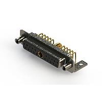 EDAC 630-21W1240-2TE Mixed Contact D-Sub Connectors Right-angle Power Combo D-Sub Connector
