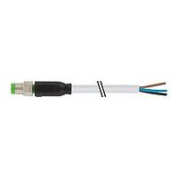 Murrelektronik 7000-08001-2300500 Connectors M8 male 0 with cable, PUR 3x0.25 gy UL/CSA+drag chain 5m