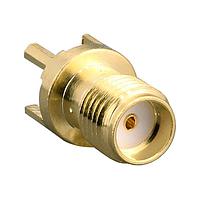Linx Technologies - TE Connectivity CONSMA001-C-G PCB Receptacles SMA C-BASE JACK PCB MNT T