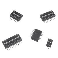 CTS Electronic Components 218-2LPS DIP Switches 2 pos. Low Profile Bottom Seal