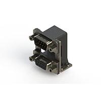 EDAC 663-009-264-059 Dual Port D-Sub Connectors Right-angle Dual Port D-Sub Connector
