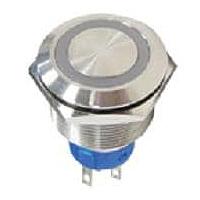 C&K ATP22-SL3-724-B0SE-03Q Anti-Vandal Switches 22mm Anti-vandal Sealed Pushbutton Switch