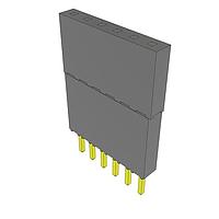 Samtec ESQ-106-44-G-S Sockets Elevated Socket Strip