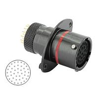 Eaton Souriau-Sunbank 8STA22041SN499 Connectors Oval Flange Receptacle - size 20 - 41 PC Tail contacts - Female