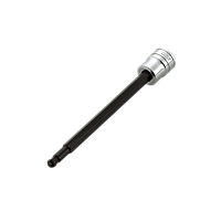 KTC BT2-1/4BPL 1/4"Sq. Long Ball Point Hex. Bit Socket (1/4 inch)