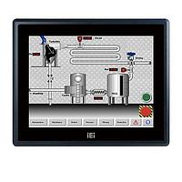 IEI Technology PPC-F12B-BT-J1/2G/R-R14 Fanless 12.1" 600 cd/m2 XGA Panel PC with IntelR CeleronR Processor J1900, TDP 10W, 2GB RAM*1, black color,Powder paint, 9-36V DC input, resistive touch window with AG coating, R14