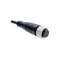 Amphenol LTW BD-03AFMM-SL6A03 Sensor Cables / Actuator Cables Ceres, Standard Size, Plastic, 5A, 03 pins, Female Connector, Male Contact, Straight, Screw Thread, Overmolded, Length 3000mm, IP66