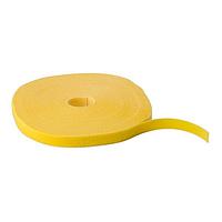 HellermannTyton GT.75X9004 Hook and Loop Ties .75 X 900 YELLOW GRIP TIE