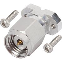 Amphenol SV Microwave SF3311-60014-2S PCB Connectors 1.85mm M Solderless 2 Hole w 6.35mm Scws