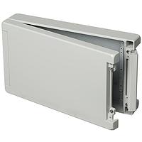 BOPLA 00116325 General Purpose ENCLOSURE, BOCUBE ALU, 299 X 173 X 60MM, LT GRA, HINGED LID, FLAT, ALUMINUM, BA 281706-7035