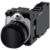 SIEMENS 3SU11000BB101FA0 Pushbutton PUSHBUTTON. BLACK