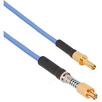 Amphenol SV Microwave FV67.3SMPS-047-P16DSMPS-120 RF Cable Assemblies VITA 67.3SMPS to SMPS (Size 16) 12"Cable