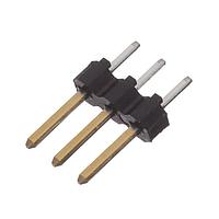 Hirose Electric A2-3PA-2.54DSA(74) Pin Strip 3P M PIN HEADER SR STRAIGHT TYPE GOLD