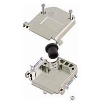 MH Connectors MHC88E230000 D-Sub Backshells 37 WAY METPLAS D HOOD - 45deg - ROHS