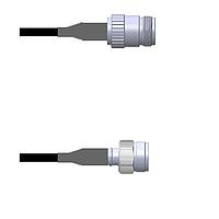 Amphenol Custom Cable Q-27059000M006i RF Cable Assemblies N-SJ/TNC-SP LMR24 6I