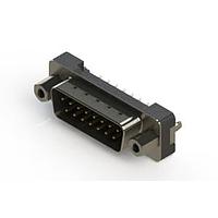EDAC 627-015-320-217 D-Sub Connectors - Standard Density Vertical Plastic Body D-Sub Connector