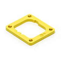 DEUTSCH - TE Connectivity 787-0015-04 Rectangular MIL Spec Connectors DMC-M KEYING PLATE YELLOW