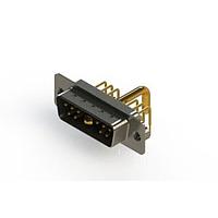 EDAC 629-11W1250-2TA Mixed Contact D-Sub Connectors Right-angle Power Combo D-Sub Connector