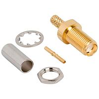 Amphenol RF 901-10736 Cable Connectors SMA Str Cr Jack 302 RTK 031