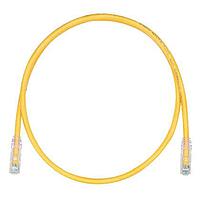 Panduit UTPSP3YLY Cat 6 Copper Patch Cord, Cat 6, Yellow UTP Cab