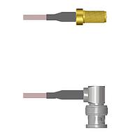 Amphenol Custom Cable Q-7100D0005048i RF Cable Assemblies SMA-SJ/BNC-RP G316 48I
