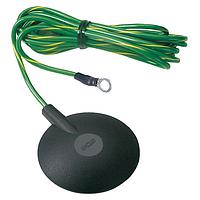 SCS 770115 Anti-Static Control Products Ground Cord, Mat, 10mm Stud No Resistor, 15'
