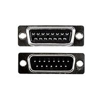 Amphenol CN-DSUB15SKT0-000 DB15 Female Receptacle D-Sub Connector 15-Pin (DB15) Female