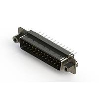 EDAC 627-025-220-263 D-Sub Connectors - Standard Density Vertical Metal Body D-Sub Connector