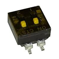 CTS Electronic Components 219-2MST DIP Switches SPST 2 switch sections