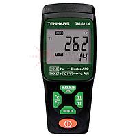 TENMARS TM-321N Dual K Type Thermometer (-200 ° C-1372 ° C (-328 ° F ~ 2501 ° F))