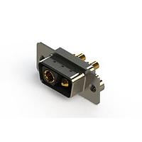 EDAC 627-2WK2624-2T2 Mixed Contact D-Sub Connectors Vertical Combo Dsub