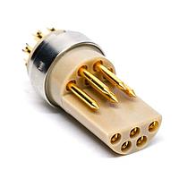 LEMO FFA.3S.310.ZLA Circular Push Pull Connectors STRAIGHT PLUG INSERT ONLY