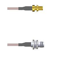 Amphenol Custom Cable Q-2W04E0005007i RF Cable Assemblies SMA-SJB/TNC-SJB G316 7I