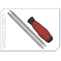 Crossman 46-505 4-way screwdriver set (6.35mm x 150mm L)