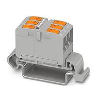 PHOENIX CONTACT 1019526 DIN Rail Terminal Blocks PTVFIX 6X2,5-NS35A GY